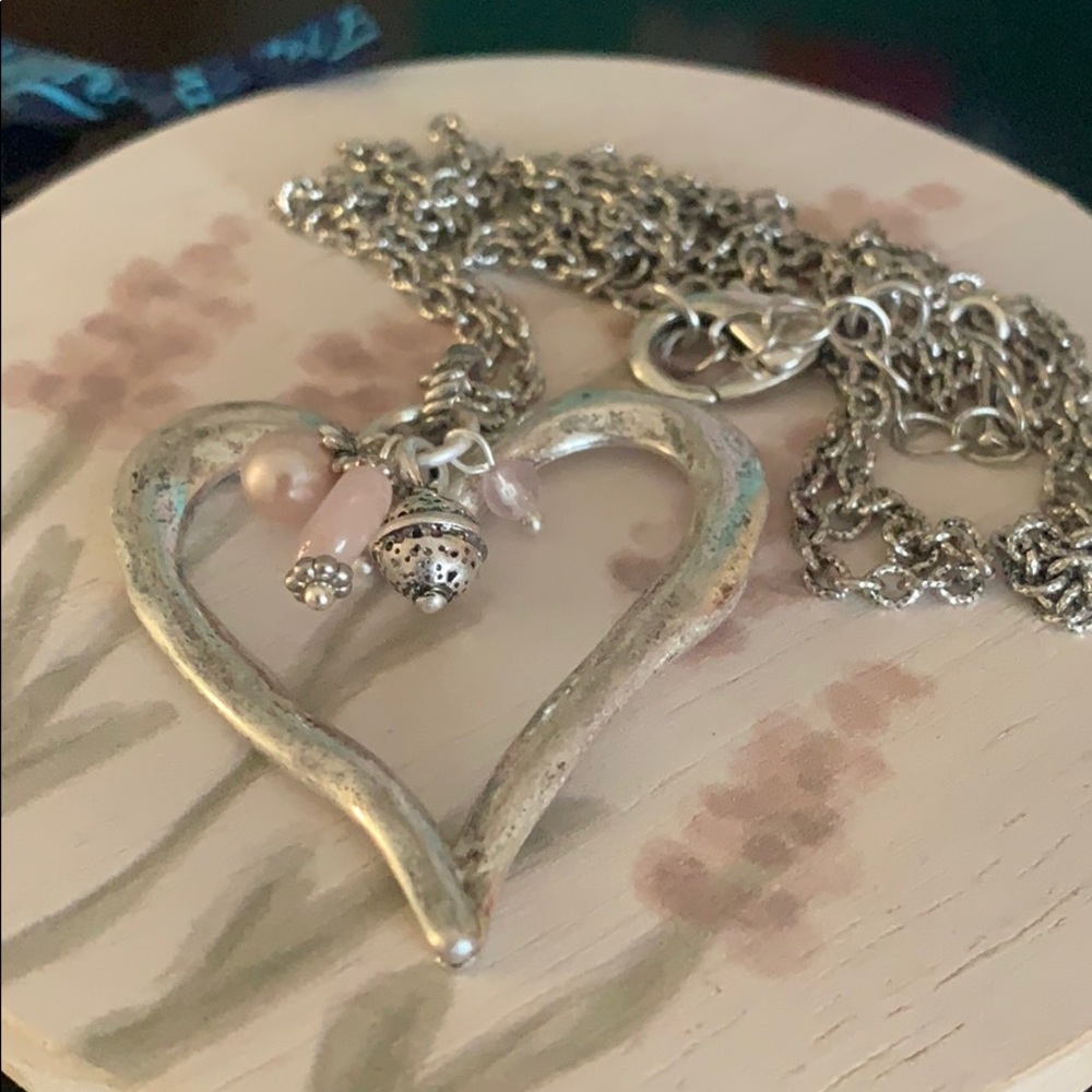 Wholehearted Necklace with Pearl